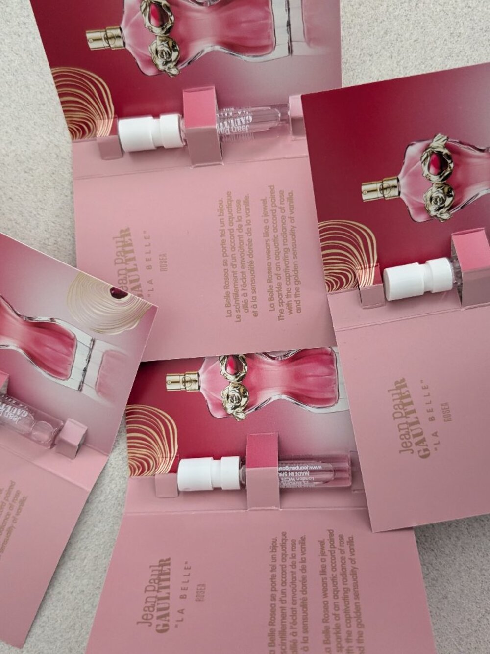 Jean Paul Gaultier la belle rosea new